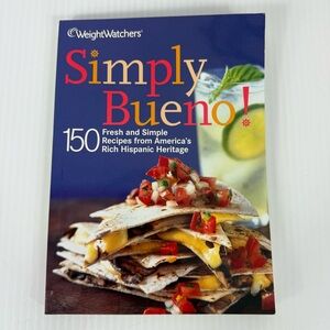 Weight Watchers Simply Bueno Cookbook 150 Recipes Vtg 1996